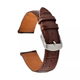 The Lazzaro Alligator Leather Watch Strap in Brown