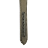 The Montay Sailcloth Canvas Watch Strap in Military Green