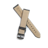 The Otello Tweed Watch Strap in Black