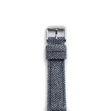 The Otello Tweed Watch Strap in Blue