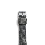 The Otello Tweed Watch Strap in Black