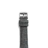 The Otello Tweed Watch Strap in Grey