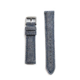 The Otello Tweed Watch Strap in Blue