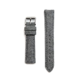 The Otello Tweed Watch Strap in Grey