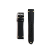 The Donato Italian Calfskin Watch Strap in Black