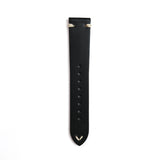 The Donato Italian Calfskin Watch Strap in Black