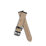 The Donato Italian Calfskin Watch Strap in Black