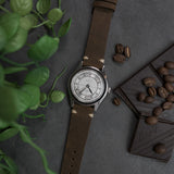 The Donato Italian Calfskin Watch Strap in Cigar