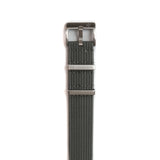 Rugged Nylon NATO Watch Strap In Grey