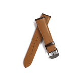 The Lazzaro Alligator Leather Watch Strap in Brown