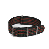 The Siena Striped NATO Strap - Goldfinger Bond