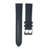 The Montay Sailcloth Canvas Watch Strap in Navy